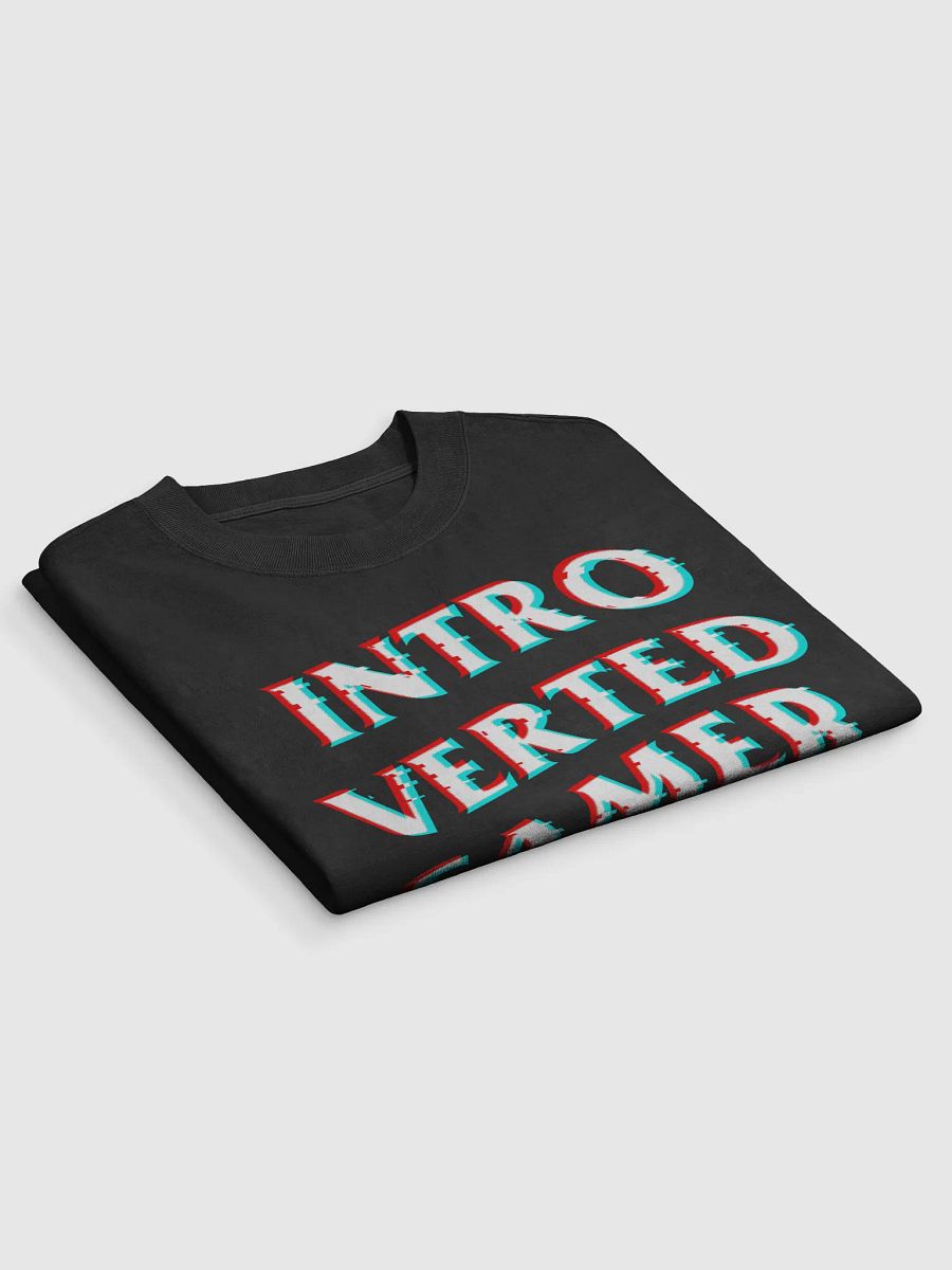 Introverted Gamer Club "Anaglyph'd" Oversized Tee product image (3)