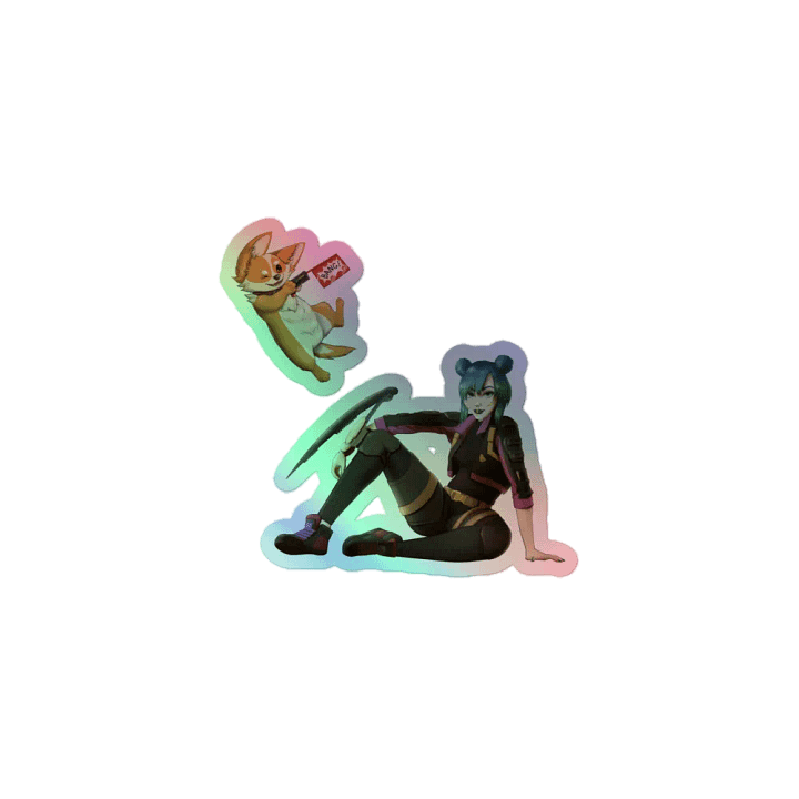 CYBERPUP/MANAGER | HOLO STICKERS product image (1)