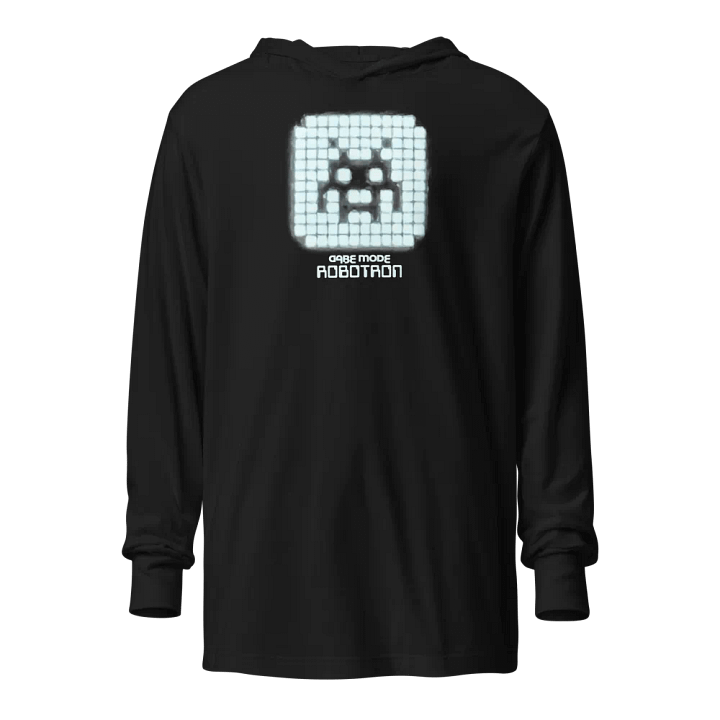 GABE Robotron Mode Long Sleeve Hoodie Tee product image (1)
