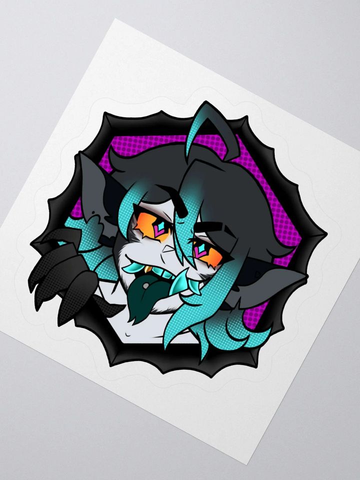 BLEHHH teal sticker product image (5)
