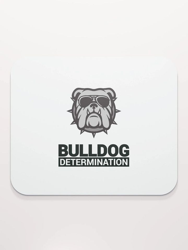 Classic Mouse Pad "Bulldog Determination" (Think and Grow Rich, Napoleon Hill) product image (2)