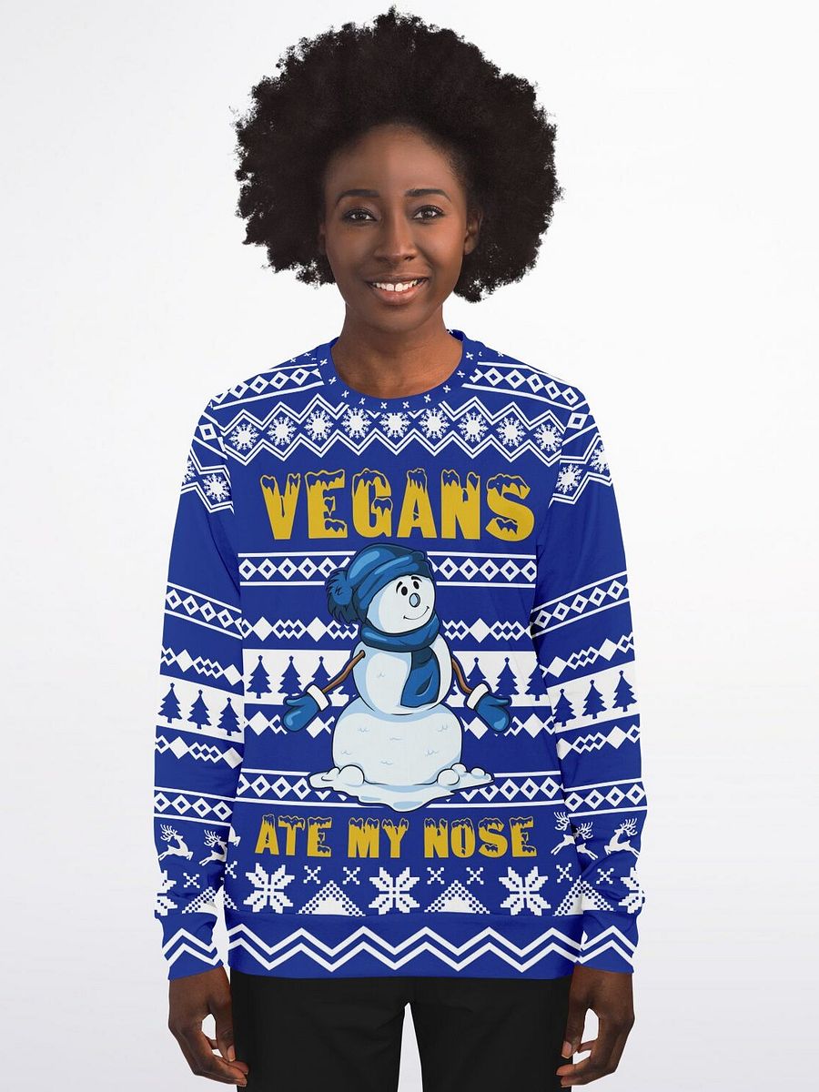 Funny Vegan Christmas Sweatshirt - 