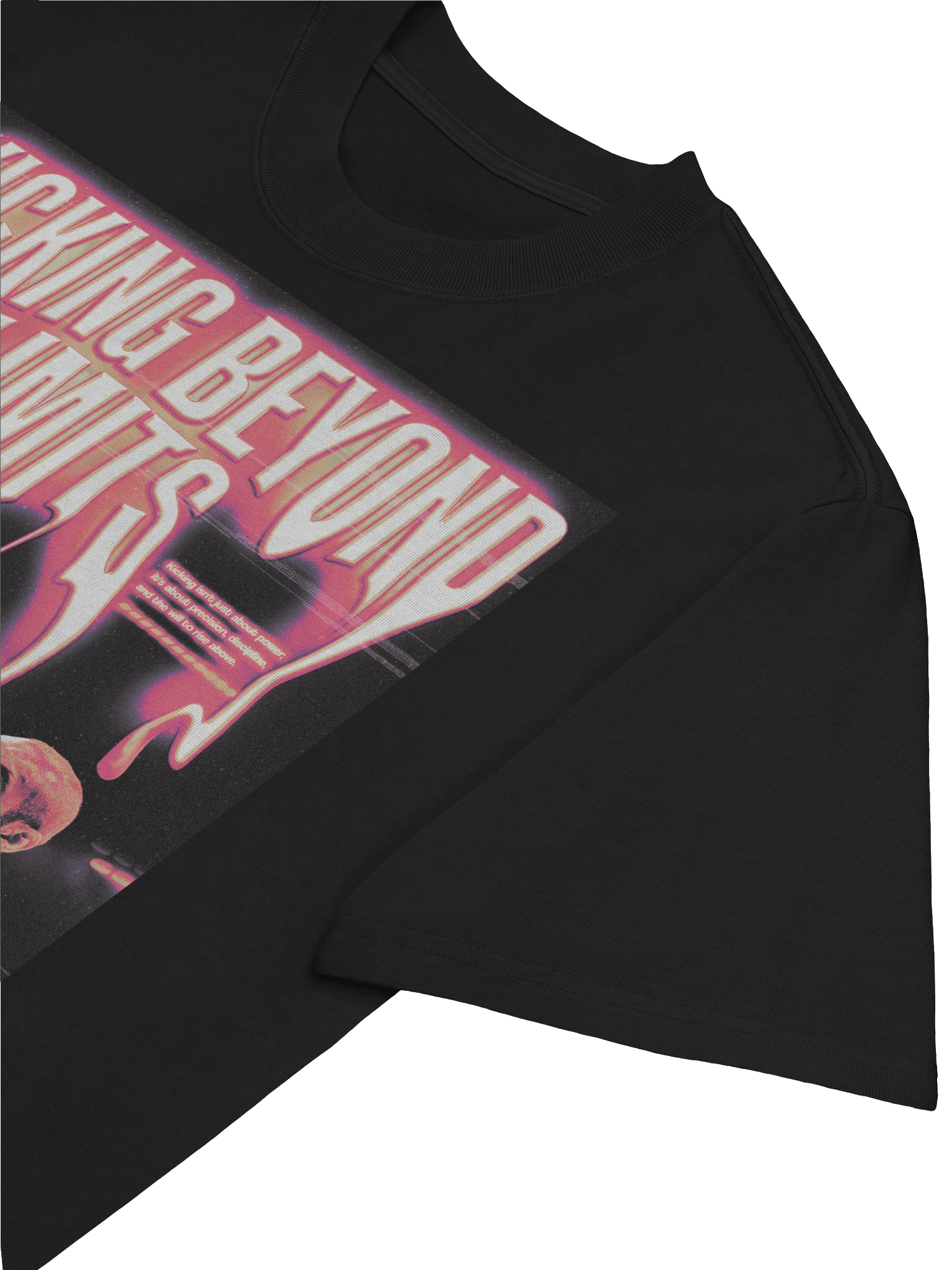 Oversized Tee - Kicking Beyond Limit by Zaur Dzhavadov product image (13)