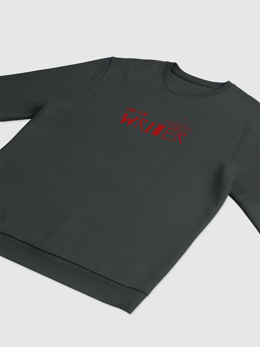 Ghost Writer Red Text with Spook Unisex Sweatshirt product image (12)