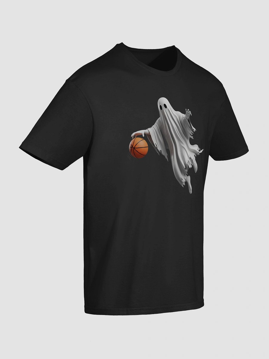 Spooky Hoops Ghost Basketball T-Shirt product image (57)