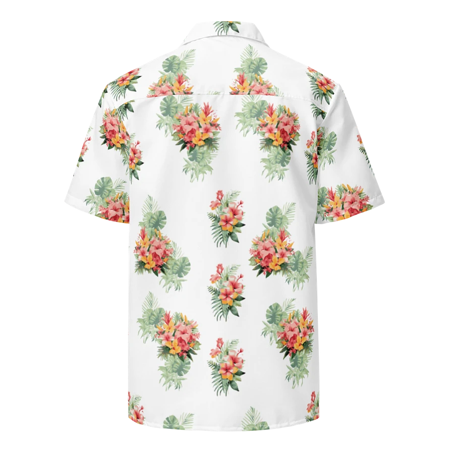 Hawaiian Style Shirt, Tropical Florals product image (7)