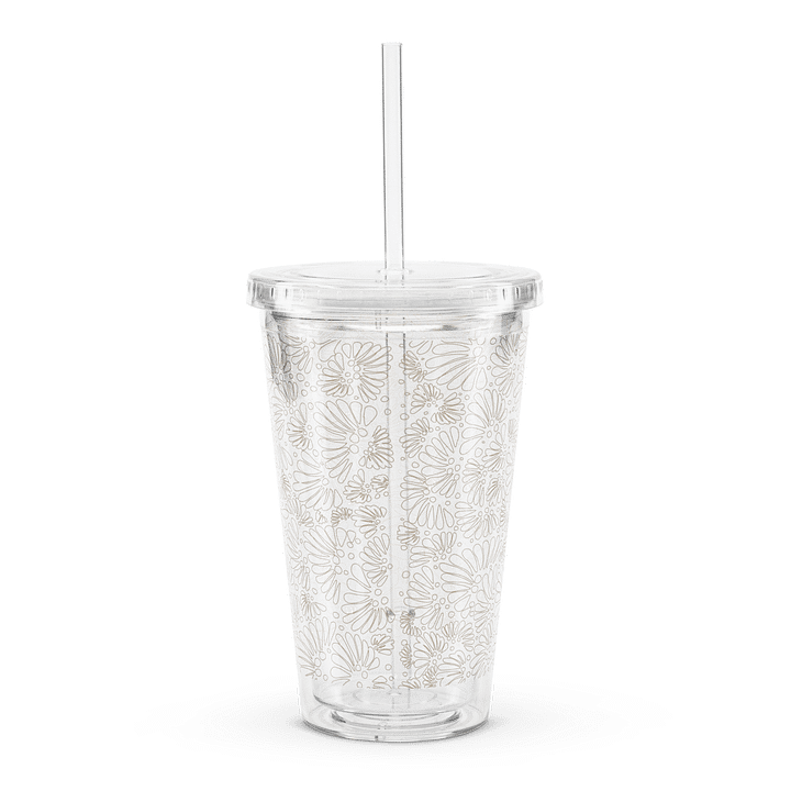 Floral Talavera Cold Cup Tumbler product image (2)