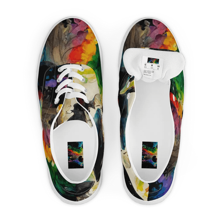 Dreamlike Mushroom Men's Canvas Shoes product image (6)