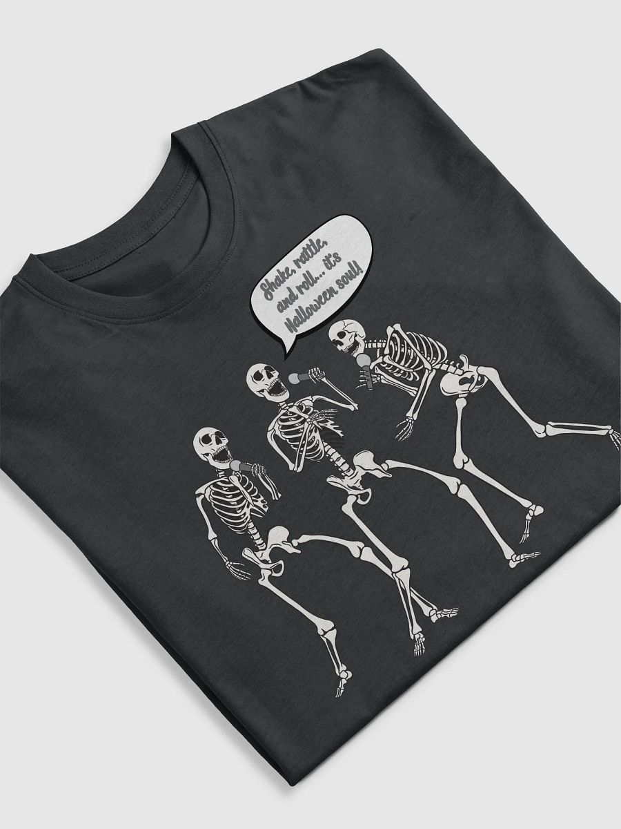 Halloween Soul Skeleton Karaoke Men's Tee product image (5)