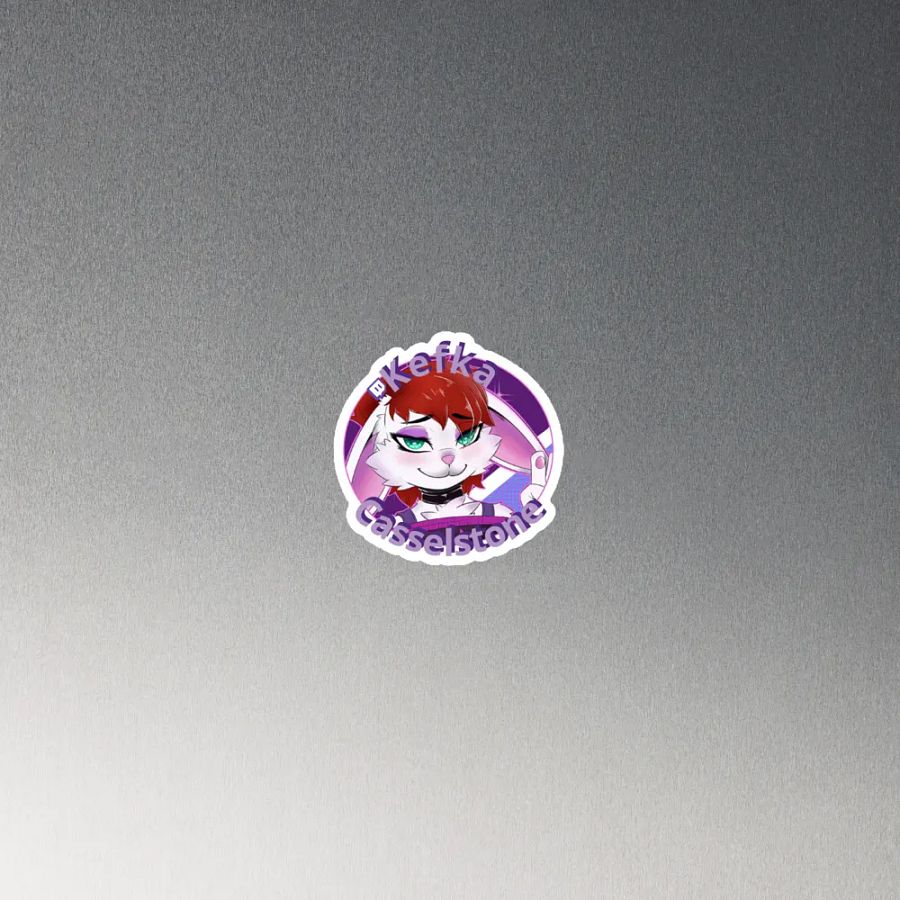Kefka bunny Magnet product image (2)