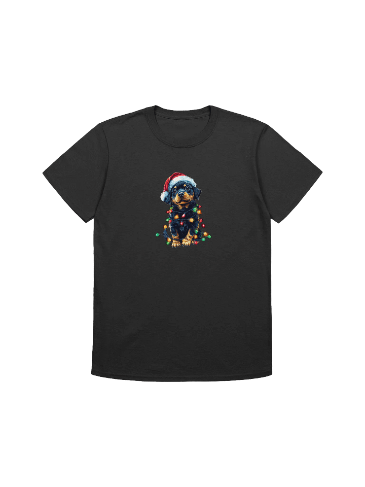 Rottweiler Puppy Christmas Unisex T-Shirt product image (1)
