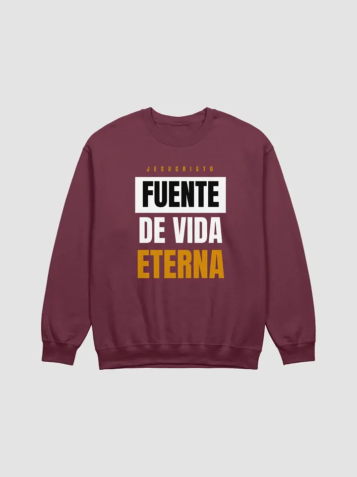 Sudadera Unisex Cuello Redondo | Fuente de Vida product image (5)