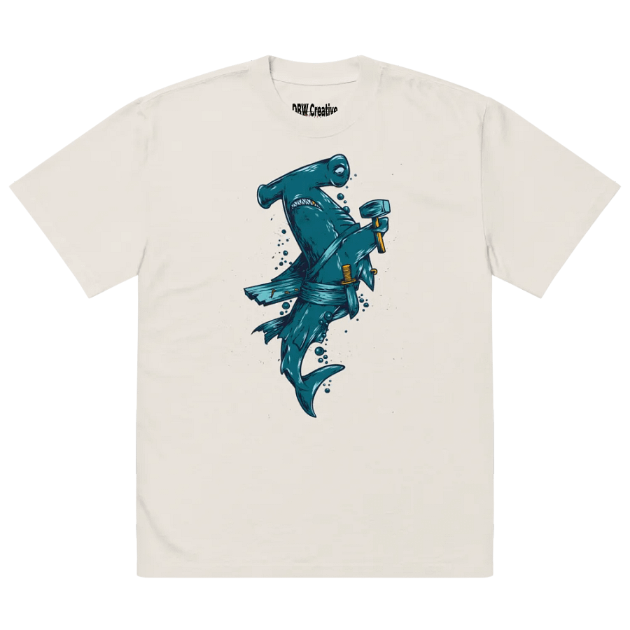 Hammerhead Sensei Oversized T-Shirt product image (2)