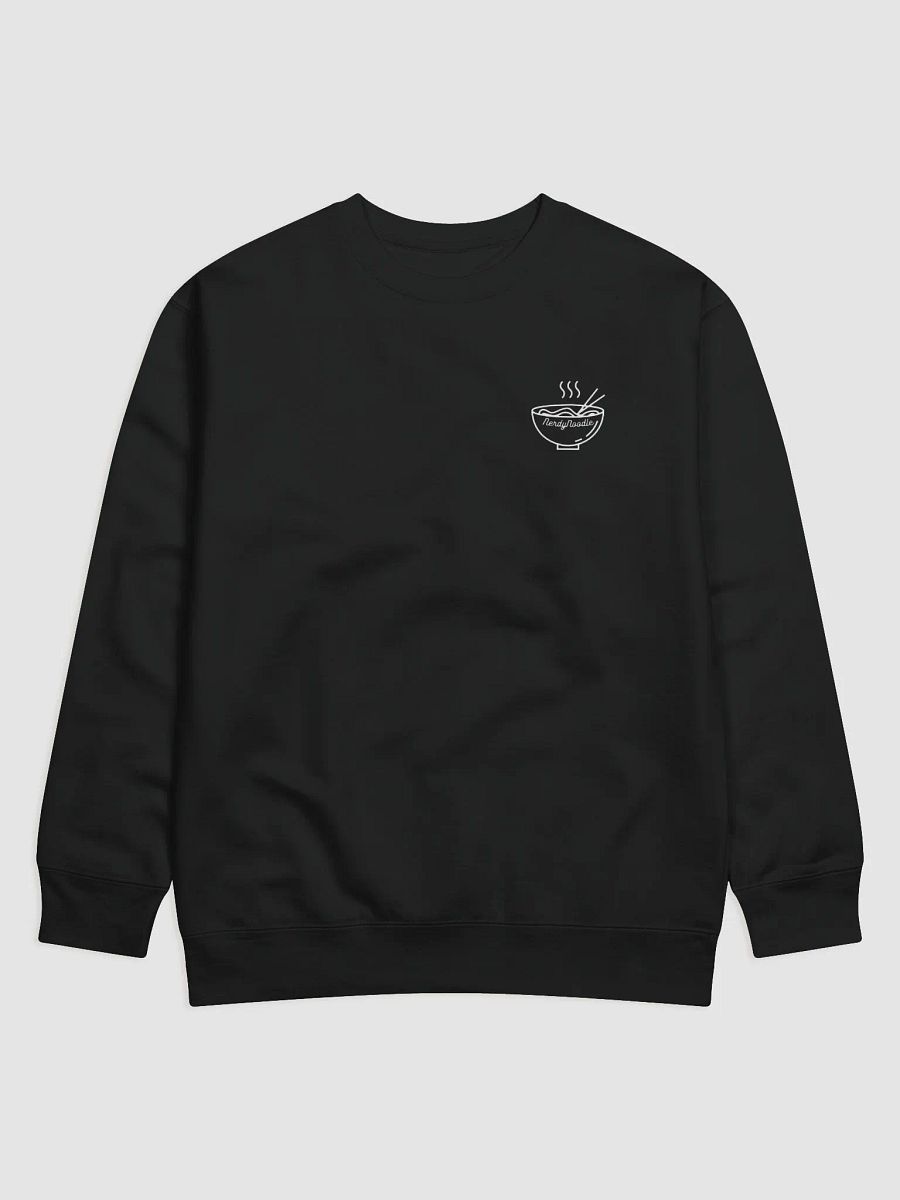 Simplistic NerdyNoodle Emblem Long Sleeve (Black) product image (1)