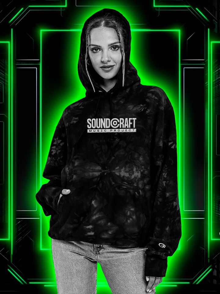 Soundcraft Embroidered Tie-Dye Hoodie by Champion product image (1)