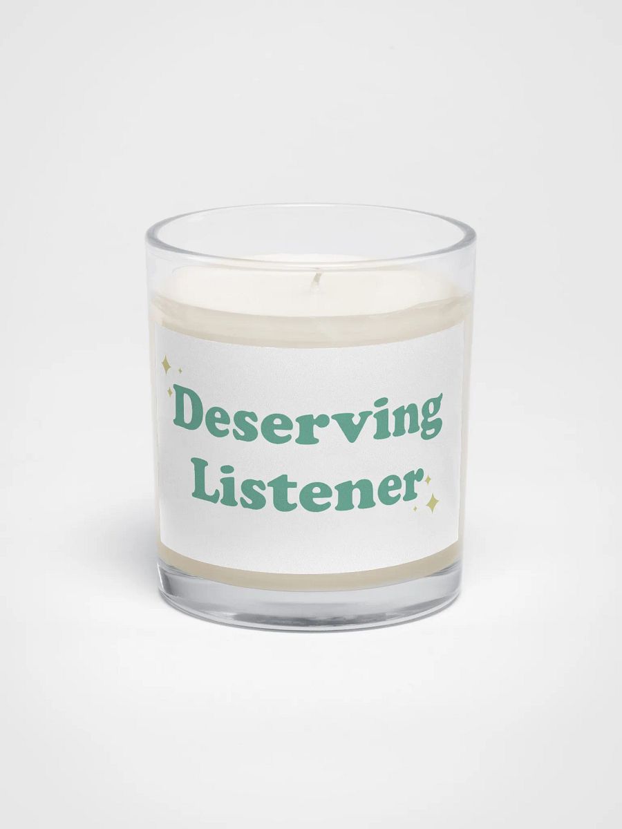 Deserving Listener - Candle product image (1)