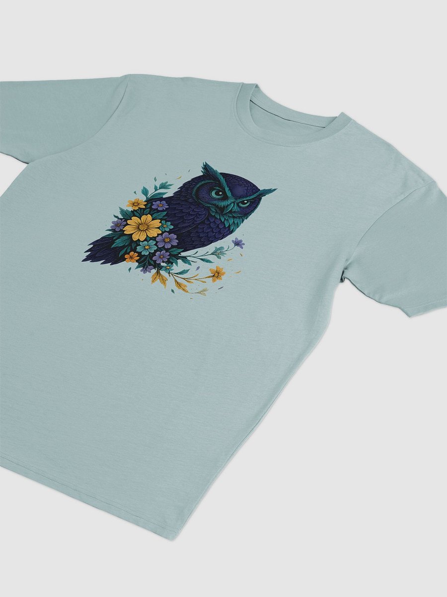 Naturecore Owl T-Shirt With Wildflower Meadow And Rustic Charm product image (27)