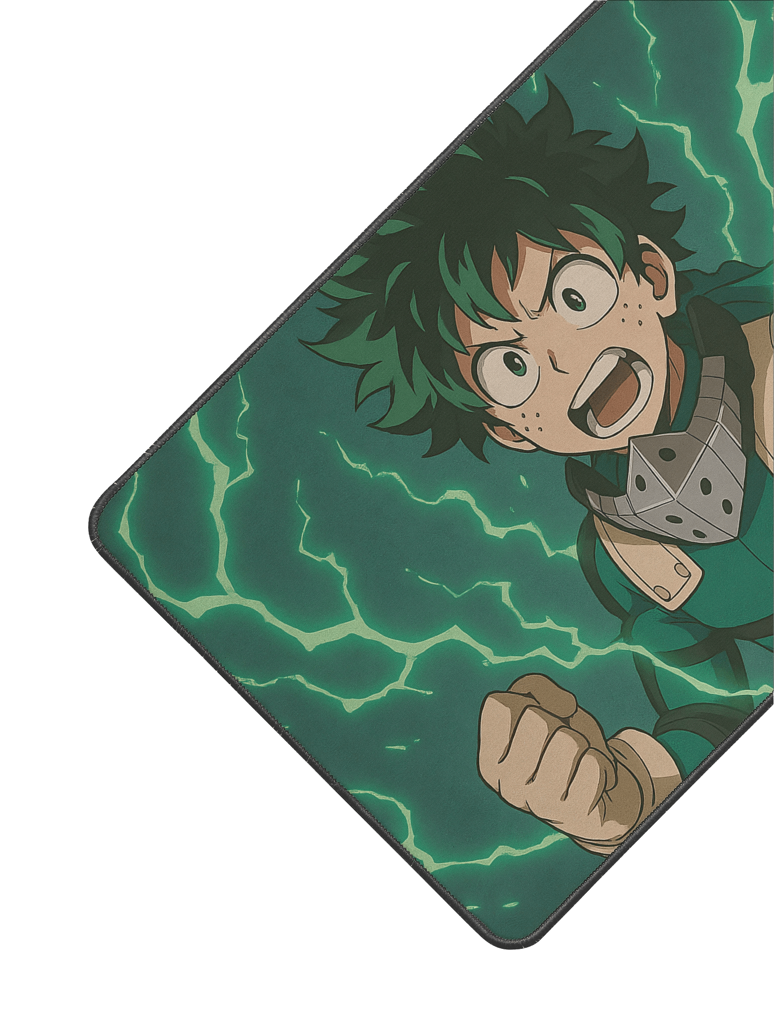 My Hero Academia – Deku One For All Surge – Anime Desk Mat (12" x 22") product image (3)