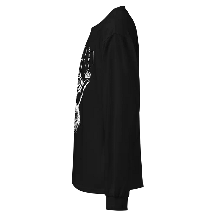 [Hand of Mysteries 3 - White] - Unisex Premium Heavyweight Long Sleeve Shirt product image (2)