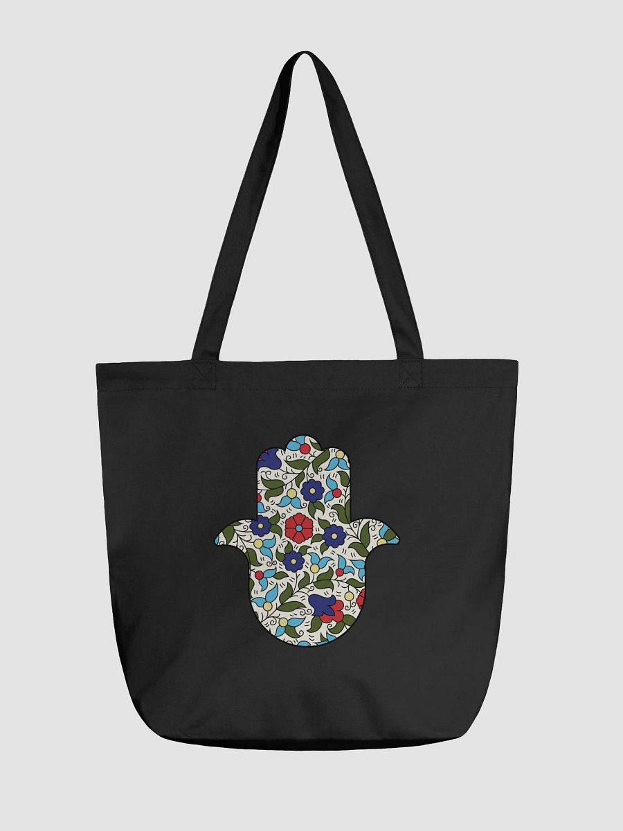 Hamsa Hand Khalili Floral Tote Bag product image (1)