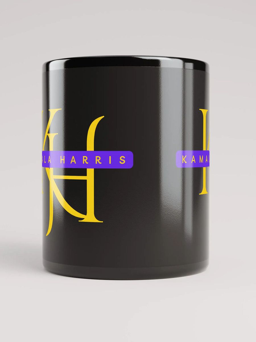 KAMALA HARRIS Black Glossy Mug product image (5)