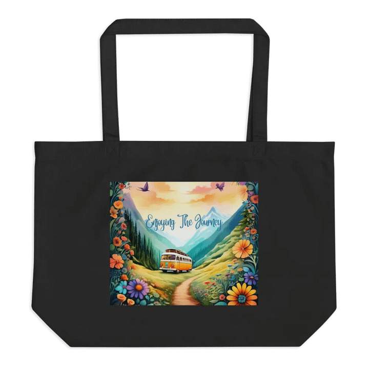 Whimsical Boho Enjoying The Journey Econscious Organic Cotton Tote product image (2)