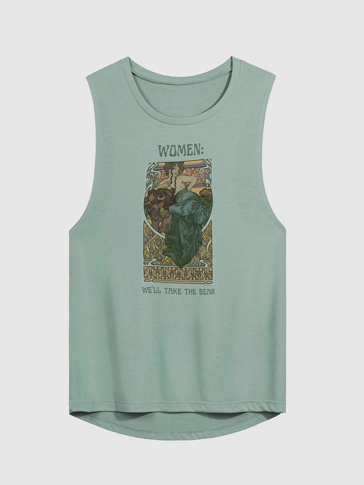 We'll Take The Bear: Retro Print Women's muscle Tank Top product image (8)
