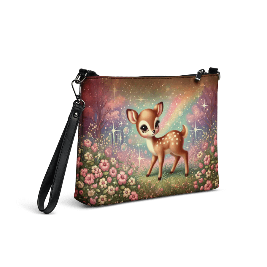 Rainbow Deer Crossbody Bag - Whimsical Purse product image (4)