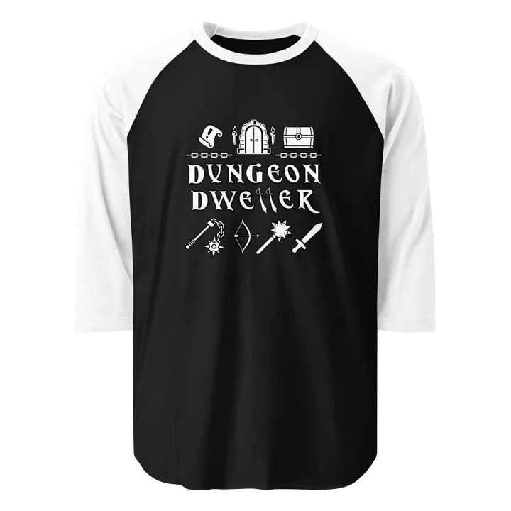 Dungeon Dweller Raglan Tee product image (1)