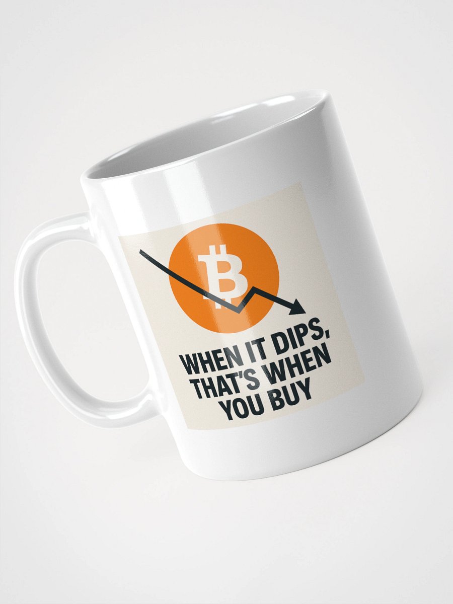 When It Dips, That’s When You Buy – Bitcoin Investor’s Motto product image (1)