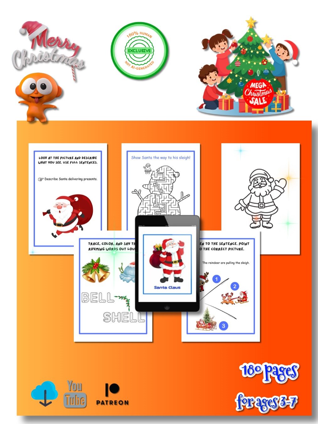 Christmas Bundle for Toddlers and Preschoolers product image (1)