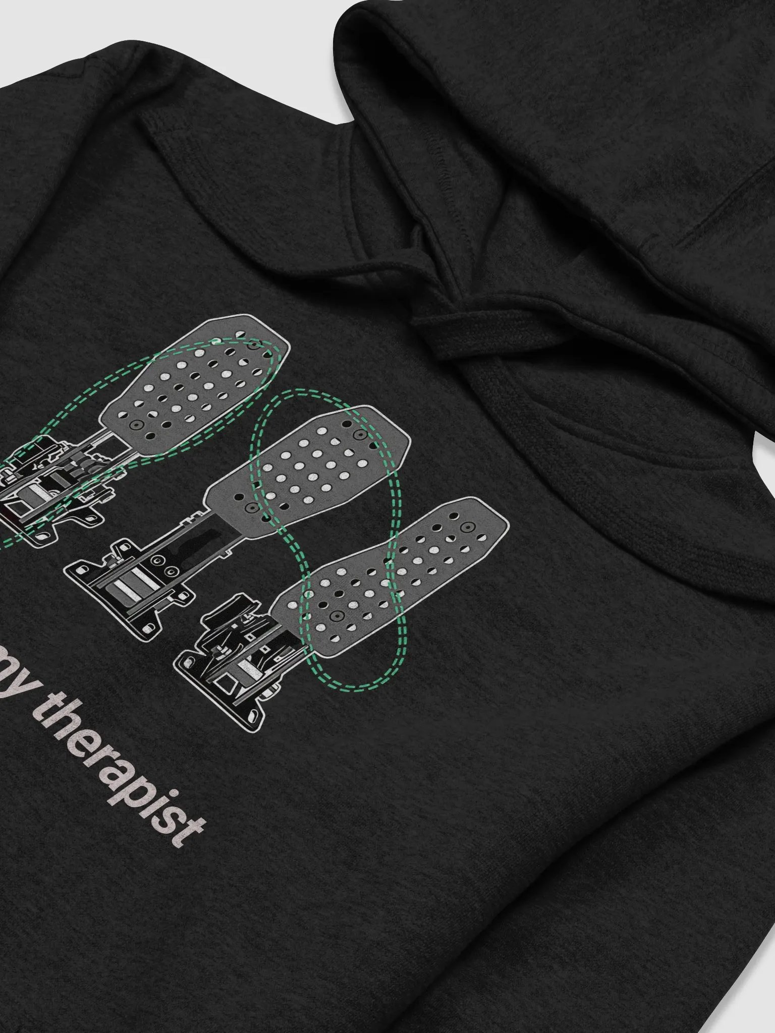 talking to my therapist hoodie - 65% soft cotton product image (1)