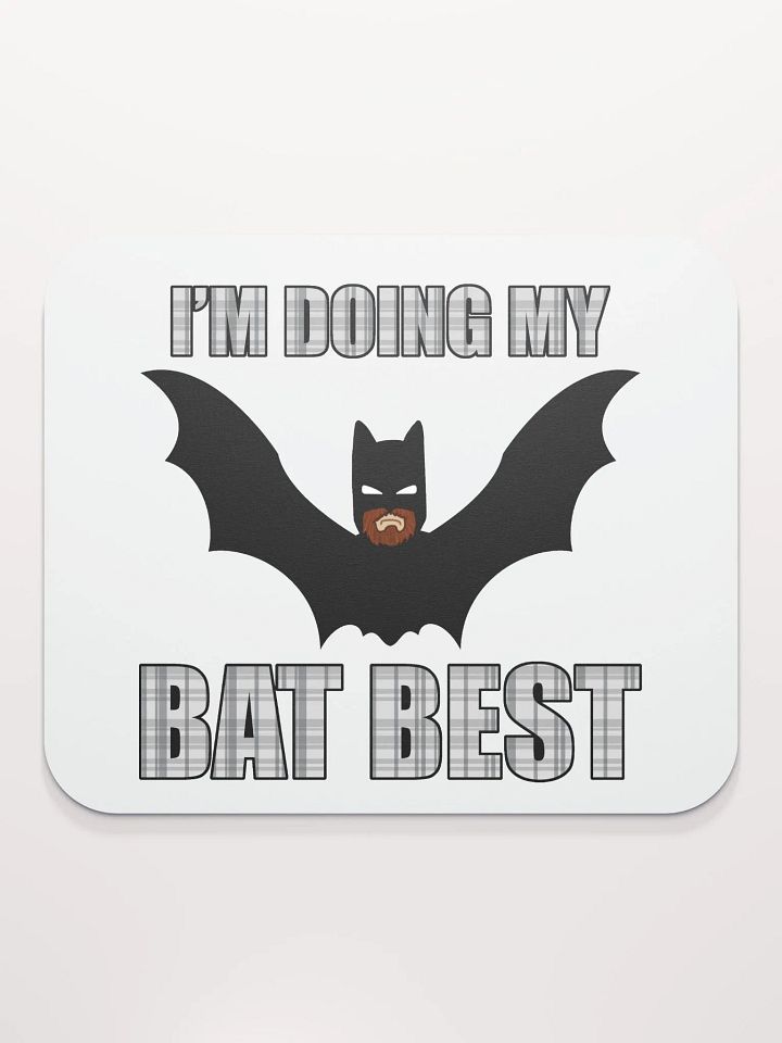 Bat Best Mousepad product image (2)