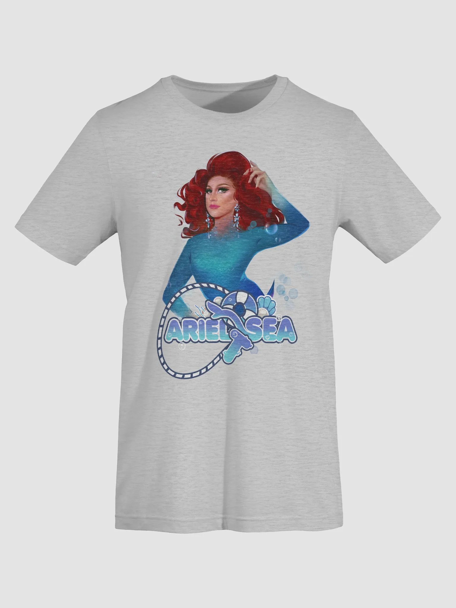 Graphic Tee (ArielOTSea) (Heathered Colors) product image (52)