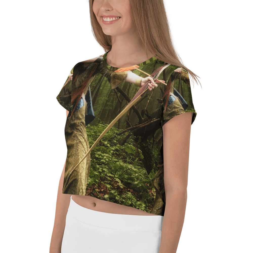 'Elven Stories - Rainhill' All-Over Crop Tee product image (3)