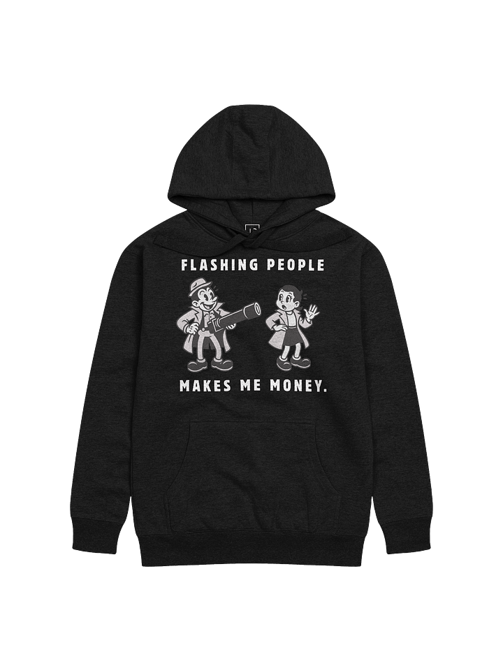 Flash responsibly Vintage Graphic Hoodie product image (1)