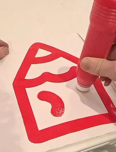 Juicy red pencil