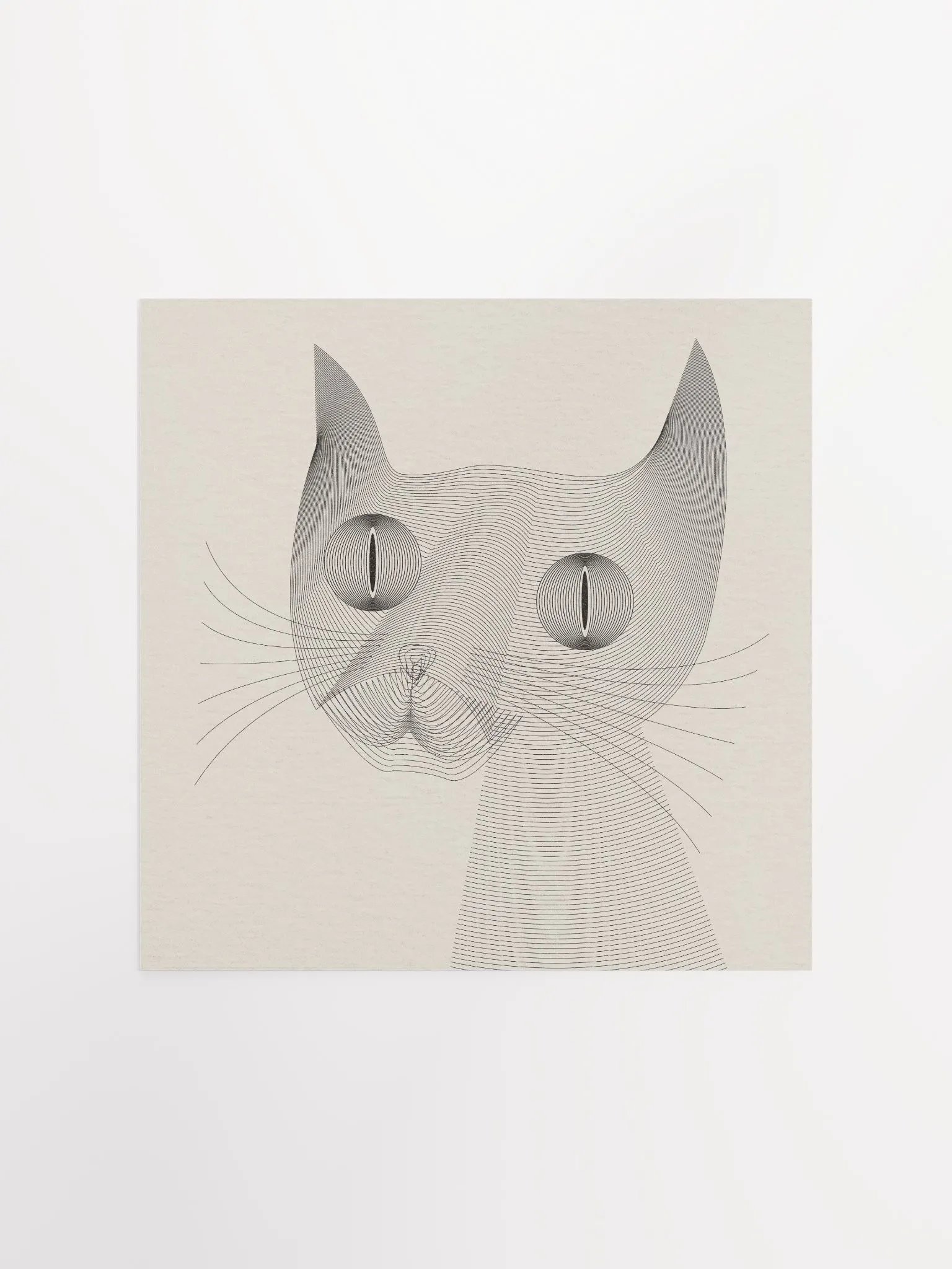 Thin Lines Art Print product image (1)