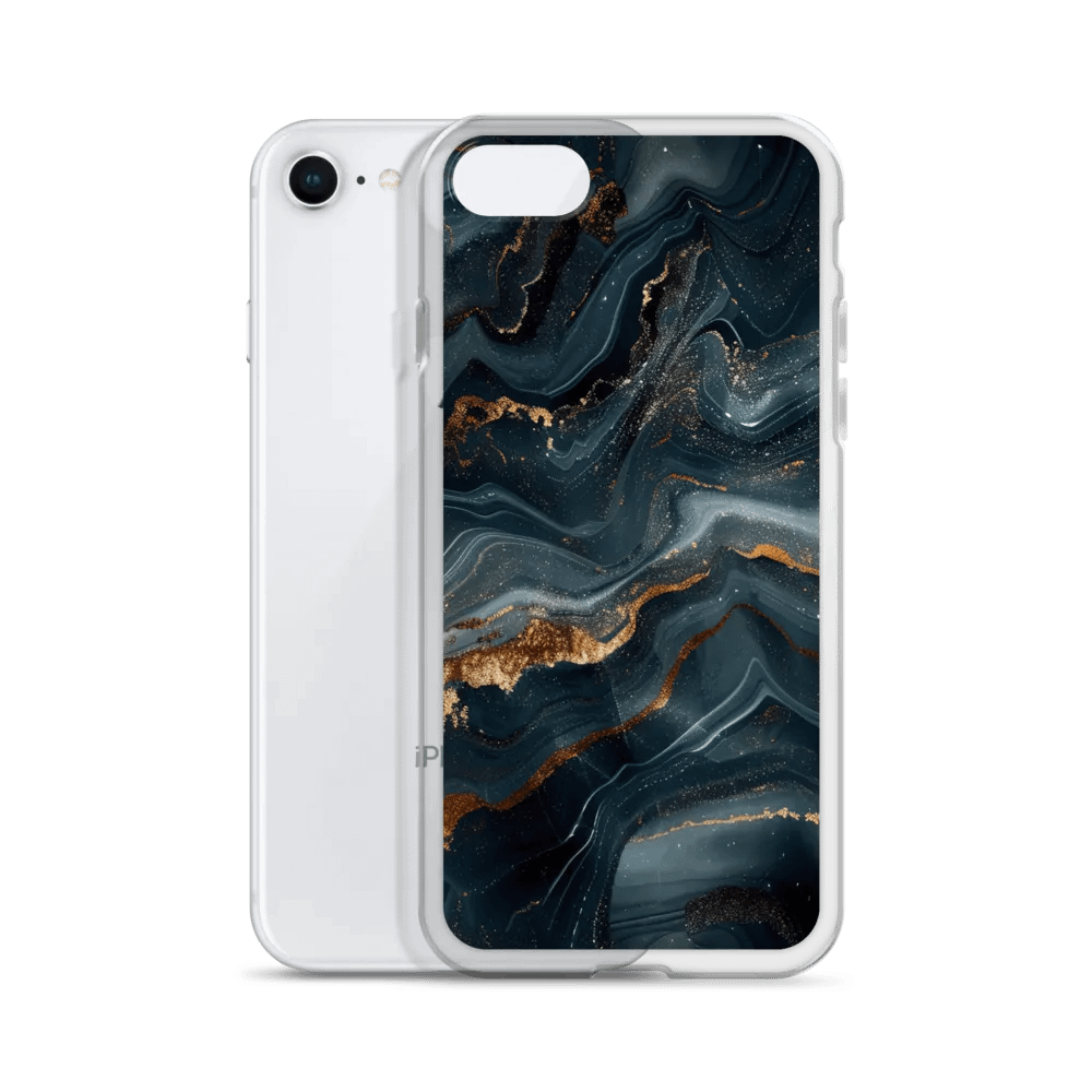 Luxury Marbled Clear iPhone® Case. product image (2)