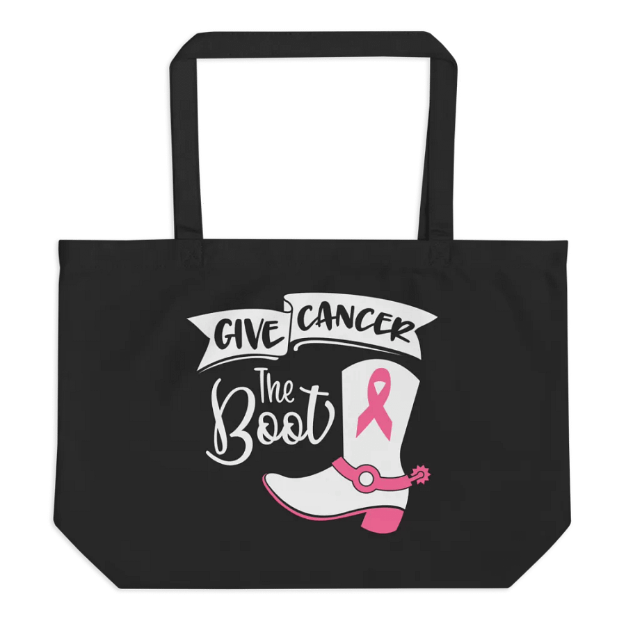 Give Cancer The Boot Bag product image (1)