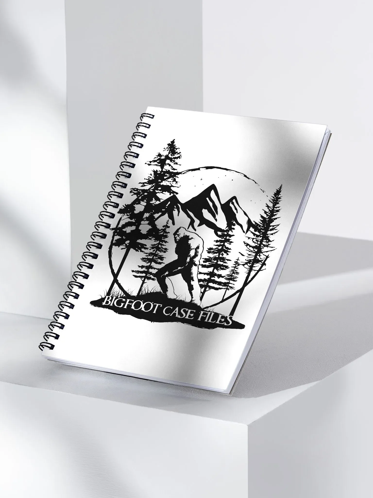 BIGFOOT CASE FILES BLACK LOGO NOTEBOOK product image (2)