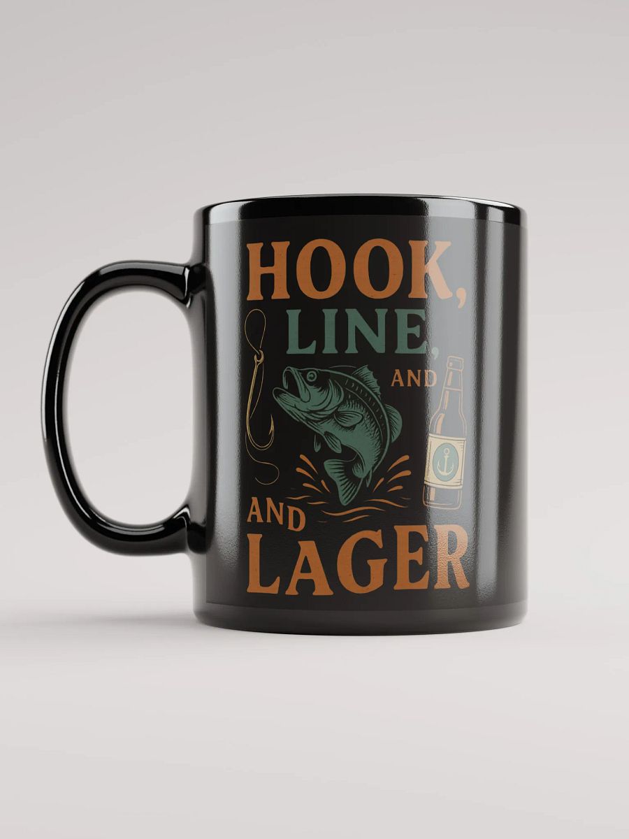 Funny Mug – Hook, Line, & Lager | Fishing & Beer Gift product image (12)
