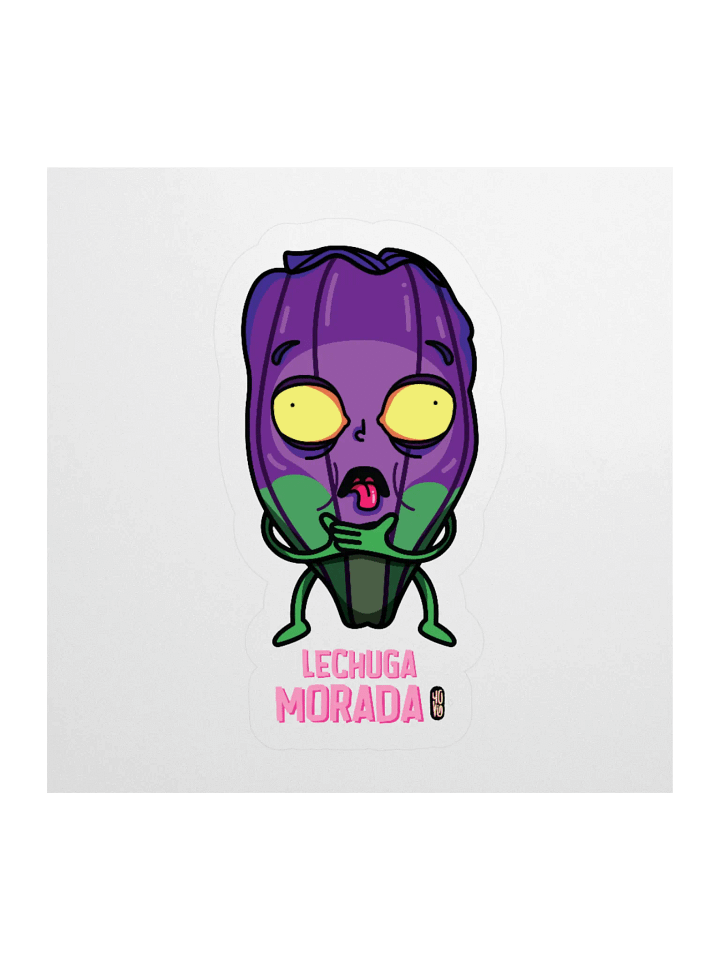 Lechuga Morada - Sticker (Kiss Cut) product image (1)