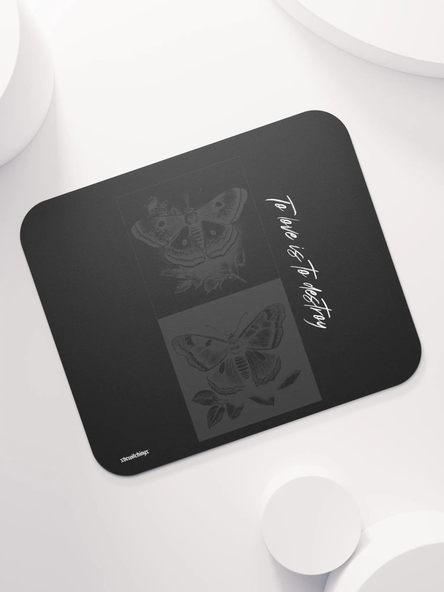 to love is to destroy mousepad product image (7)
