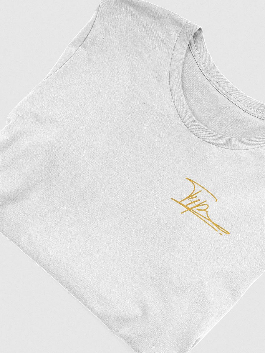 T4P T-shirt White/Goldenrod product image (4)