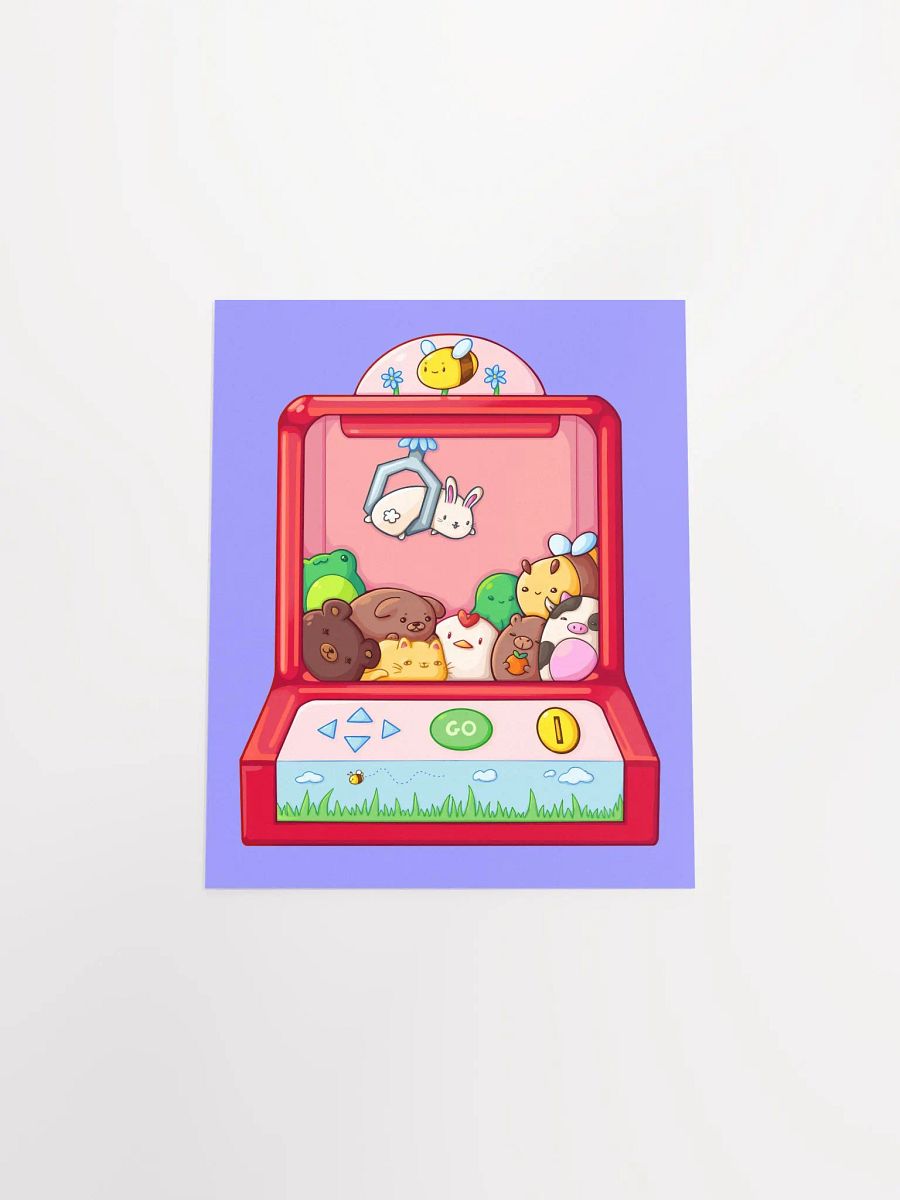 Plushie Claw Machine Poster product image (4)