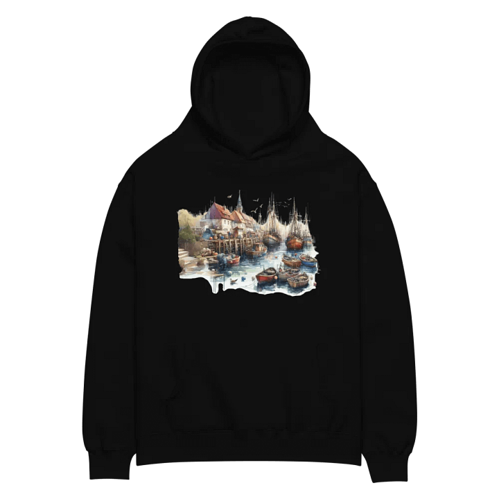 Coastal Serenity Oversized Hoodie product image (2)