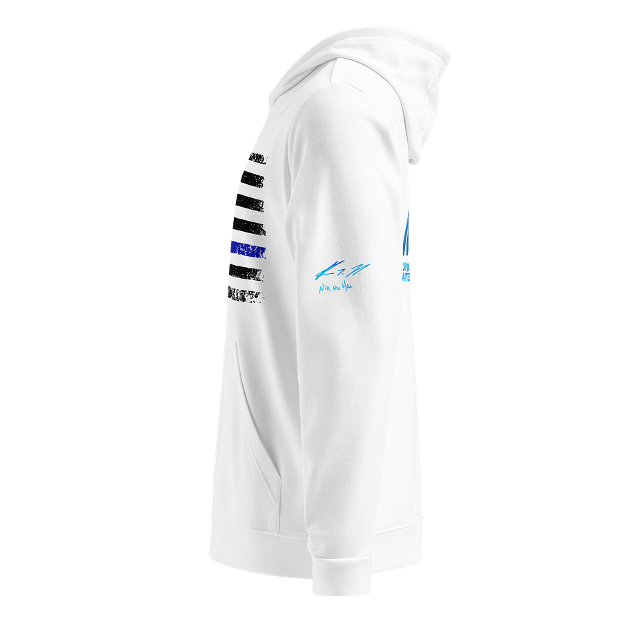 Nik The Hat | Thin Blue Line adidas® Fleece Hoodie product image (2)