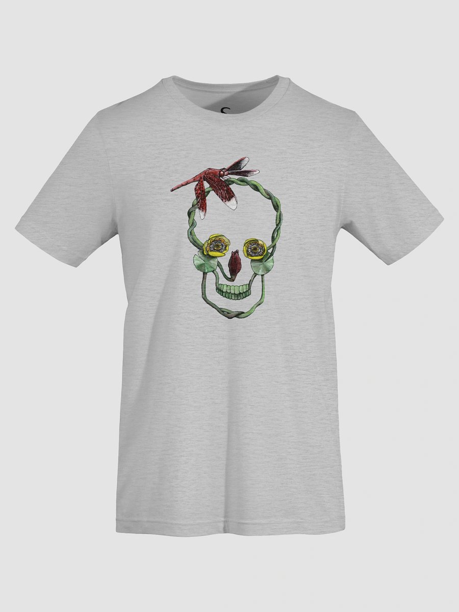 Dragonfly Flur Skull Supersoft Graphic Tee product image (5)