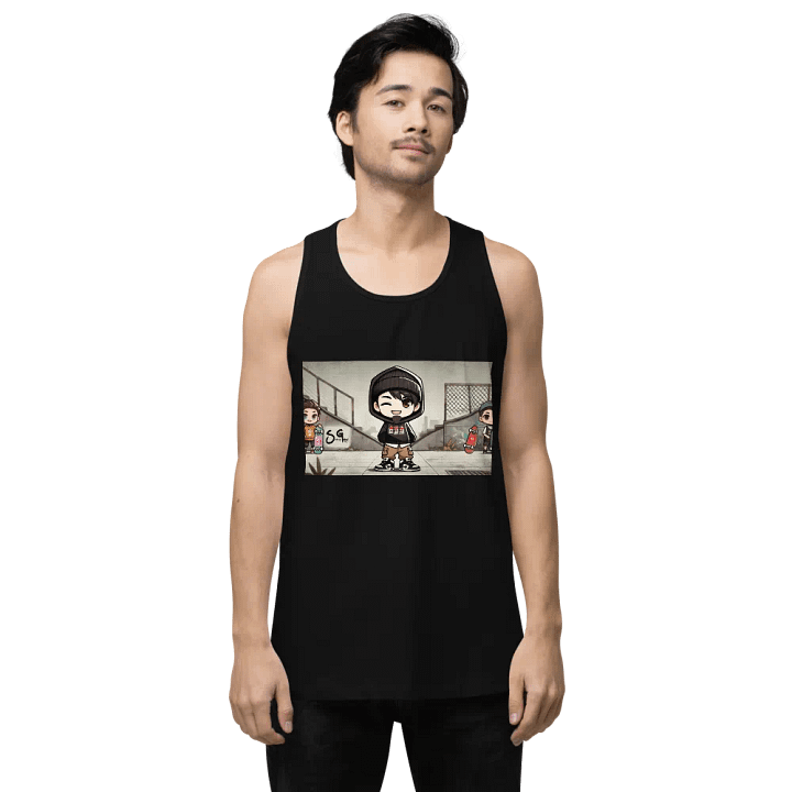 chibi sucat skate Tank Top product image (1)
